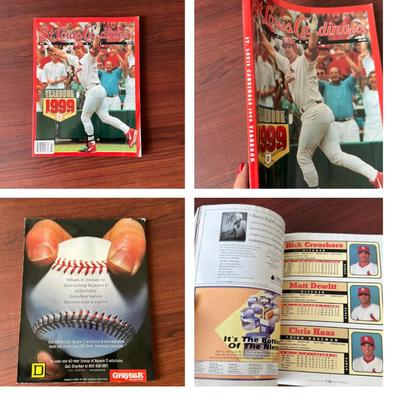 1999 St Louis Cardinals Baseball Yearbook