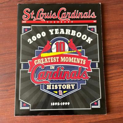 2000 St Louis Cardinals Baseball Yearbook