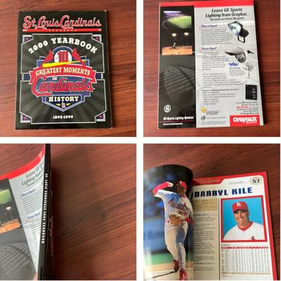 2000 St Louis Cardinals Baseball Yearbook