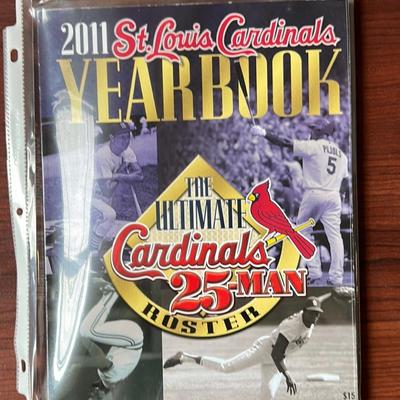 2011 St.Louis Cardinals roster yearbook