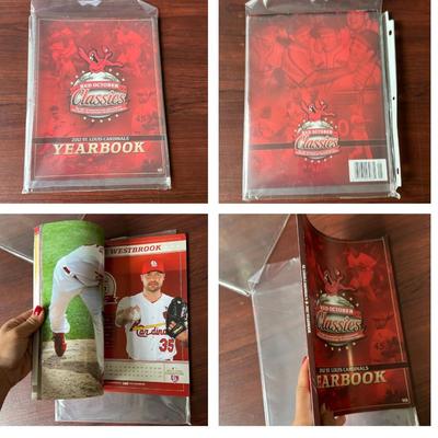 2012 St. Louis Cardinals red October yearbook