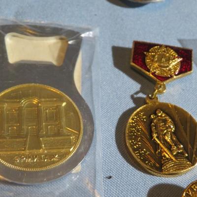 Estate lot - Russian Pins - Marine Tokens / Medals -