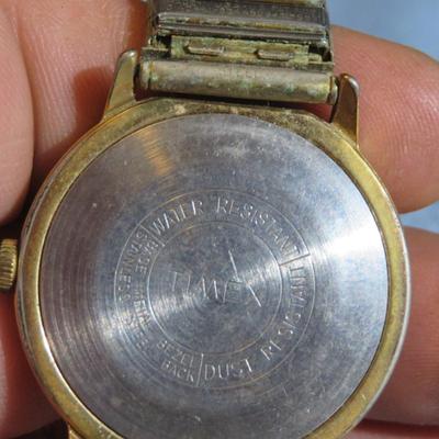 Wrist Watch & Travel Alarm Clock Lot - Elgin & Time Work Great, The others are parts of repair