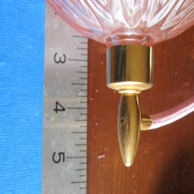 Antique Pink Atomizer Perfume Bottle