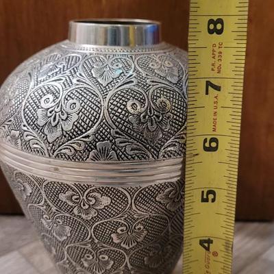 Beautiful Silverplate Vase