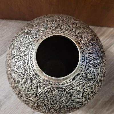 Beautiful Silverplate Vase