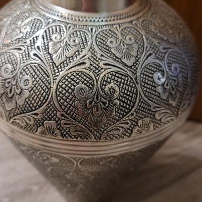 Beautiful Silverplate Vase