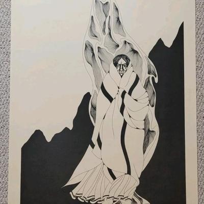 Comanche Artist Diane O'Leary Artist Proof