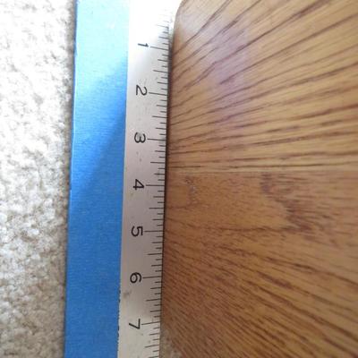 Mid-Century Roll Top Wooden Cabinet