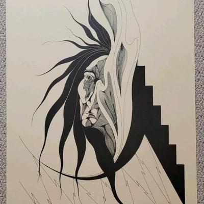 Comanche Artist Diane O'Leary Artist Proof