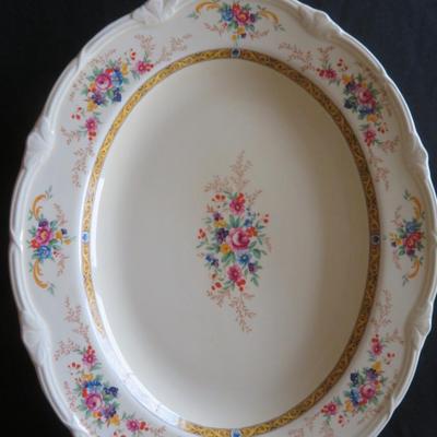 The Beatrice by GRINDLEY -Serving Bowl And Tray - as seen