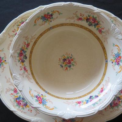 The Beatrice by GRINDLEY -Serving Bowl And Tray - as seen