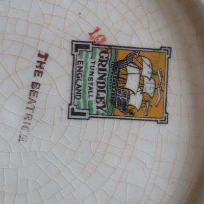 The Beatrice by GRINDLEY -Serving Bowl And Tray - as seen