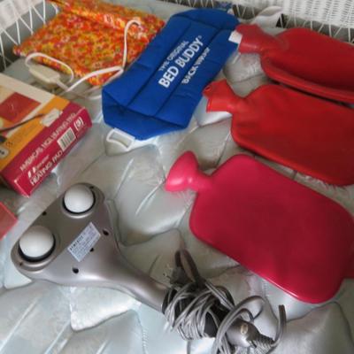 Heat Pads and Electric massager. Estate lot