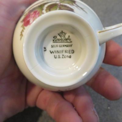 Cup & Saucer / Creamer & Sugar - Estate Porcelain lot