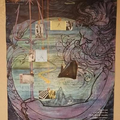 MCM 'Oceans' Poster by Herbert Danska