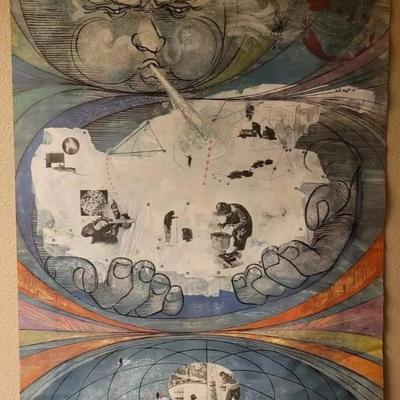 MCM National Academy of Sciences 'Poles' by Herbert Danska Poster