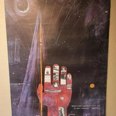MCM 1958 National Academy of Sciences 'Space' Poster by Herbert Danska