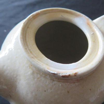 Handmade Earthy Teapot and Mug Signed Young ?