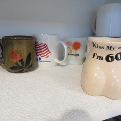 Coffee Mug Lot - Estate Collection of Mugs - All Seen