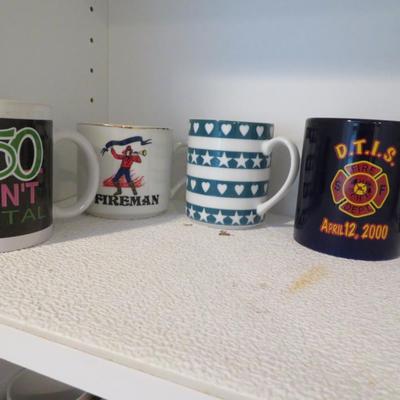 Coffee Mug Lot - Estate Collection of Mugs - All Seen