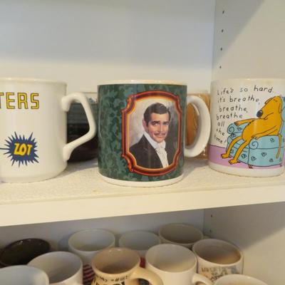 Coffee Mug Lot - Estate Collection of Mugs - All Seen