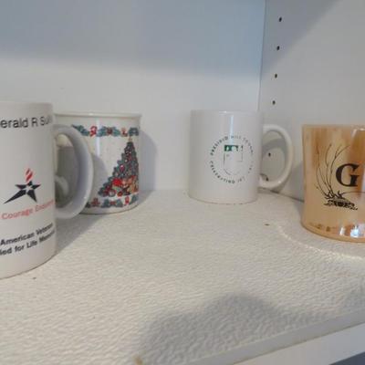 Coffee Mug Lot - Estate Collection of Mugs - All Seen