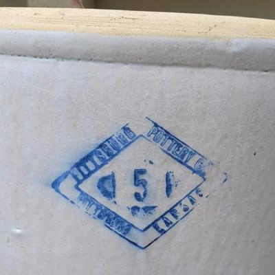 Antique #5 Ceramic Crock (b)