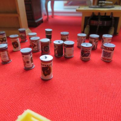 Dollhouse Furniture & Miniatures - Rare Estate Find - Amazing Lot, Must See - Everything seen in photos.