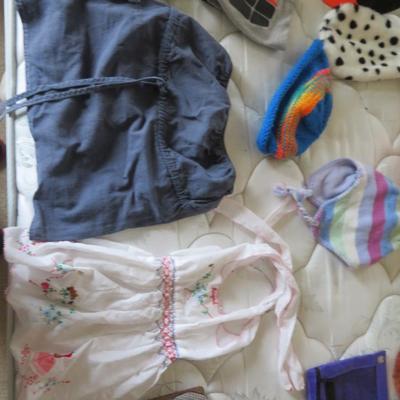 Stuffed Animals and Childrens Clothing - estate group lot