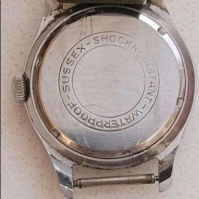 Vintage Rare Automatic Black Shields Watch - French