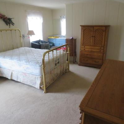 Bedroom Set - 3 Piece - 2 Dressers and One Nightstand - sold as is