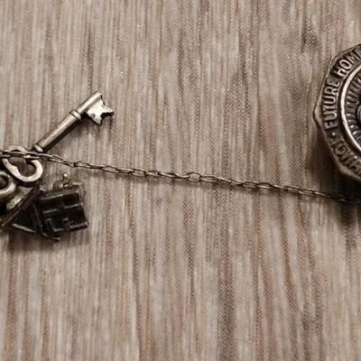 Vintage Sterling Silver Future Homemakers Pin