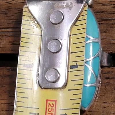 Native American Turquoise & Sterling Ring