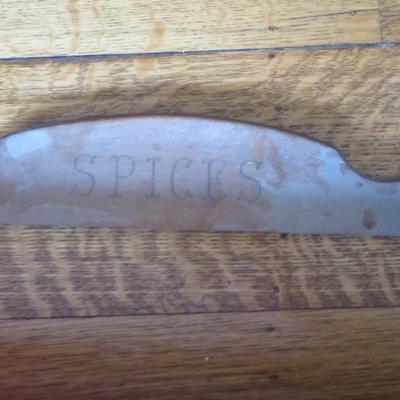 Spice rack & Picture Frame Shelf