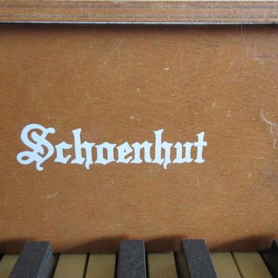 Schoenhut childs toy piano circa 70s/80s Brown