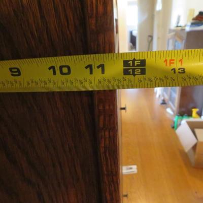 Antique solid mission oak GRM 5 stack barrister bookcase - arts and crafts