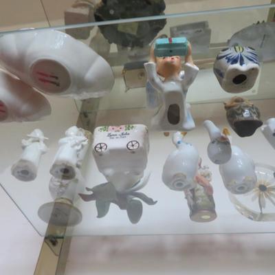 Porcelain Figures and more - 2 Shelves of Estate Fresh Bric-a-Brac - Must see