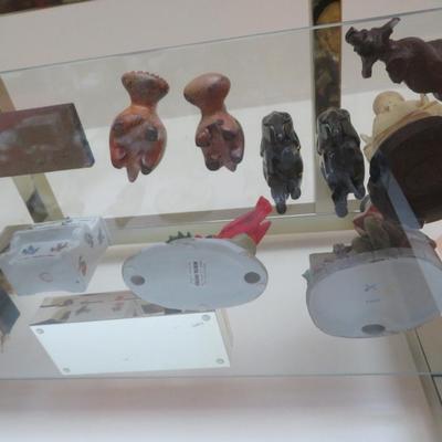 Porcelain Figures and more - 2 Shelves of Estate Fresh Bric-a-Brac - Must see