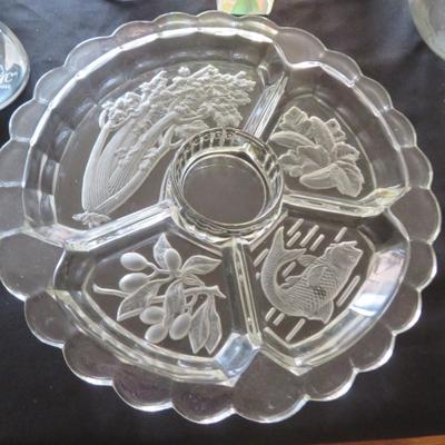 Cut Glass - Carved Glass - Estate Group Lot
