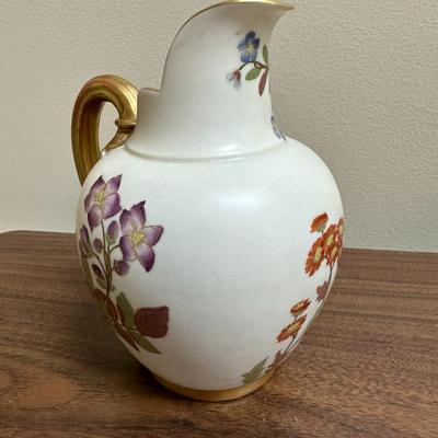 Antique Royal Worchester porcelain creamer