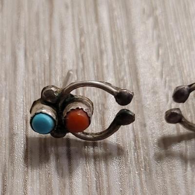 Native American Squash Blossom Earrings