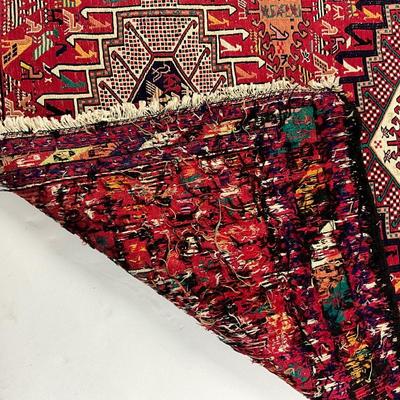 801 Persian Somak Wool/Silk on Cotton Rug