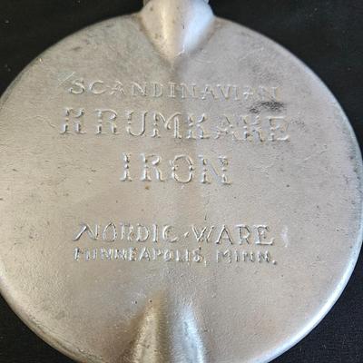 Nordic-Ware Krumkake Iron, Pyrex Teardrop Measuring Bowl, Marble Rolling Pin, & More (K-DW)