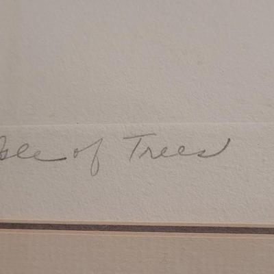 ROSLYN ROSE 'Isle of Trees' #95/95 - With Certificate of Authenticity