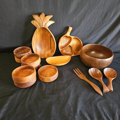 Wooden Bowls and Accessories (K-DW)