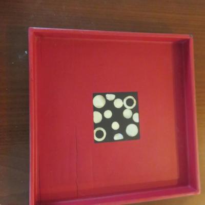 Lacquer Tray & Wood Trays - Estate Lot