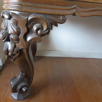 Antique Rosewood Desk Handcrafted from Upright Piano. Repurposed Piano into DESK