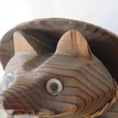 Mantle Top Lot of Estate Bric-a-Brac -Trinket Box - Bohemian / Czech / Cobalt Blue / Footed Vase - Wade Miniatures