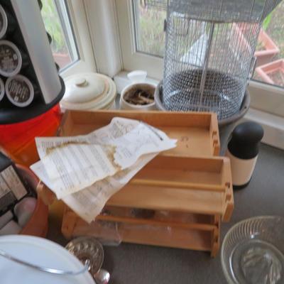 Kitchen Small Appliances and Houshold Goods - Estate Counter Top Group Lot every thing en counters